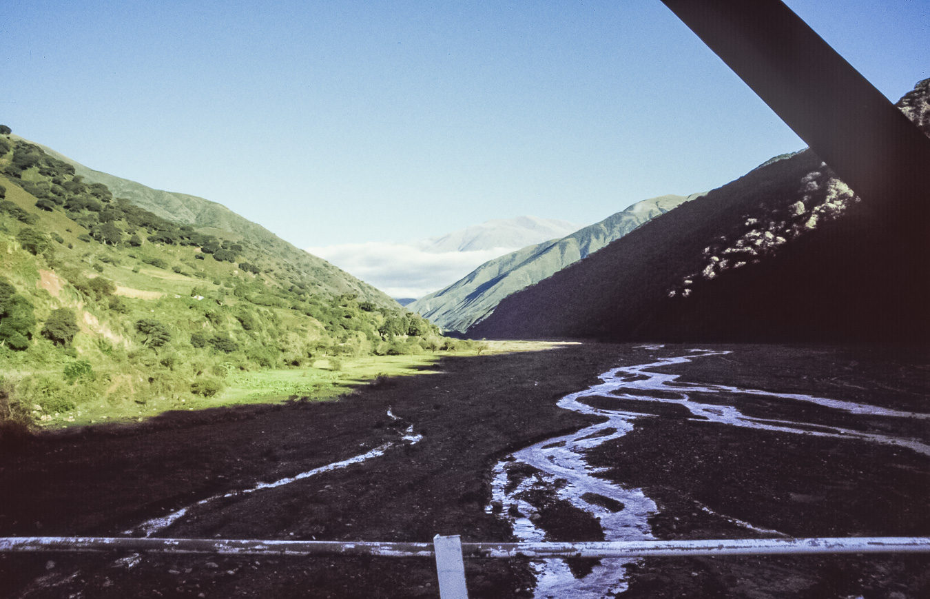 Dried Riverbed North of Salta