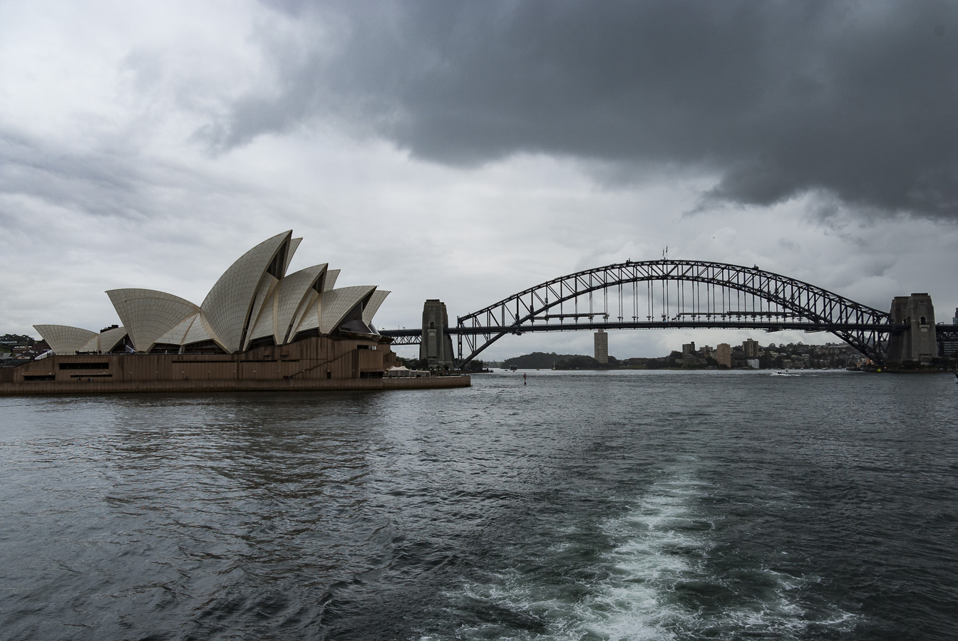 Sydney Harbour Bridge and the Opera House