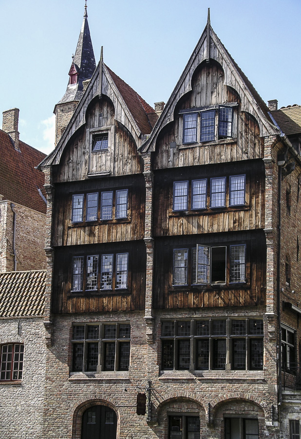 Wooden Houses - Bruges