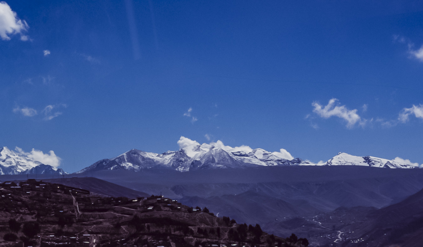 6,438m Mount Illimani - La Paz