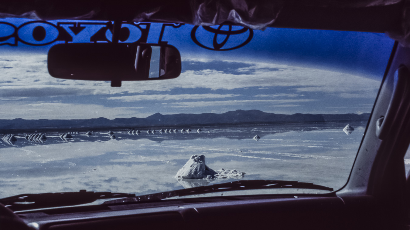 Collecting Salt - Salar de Uyuni