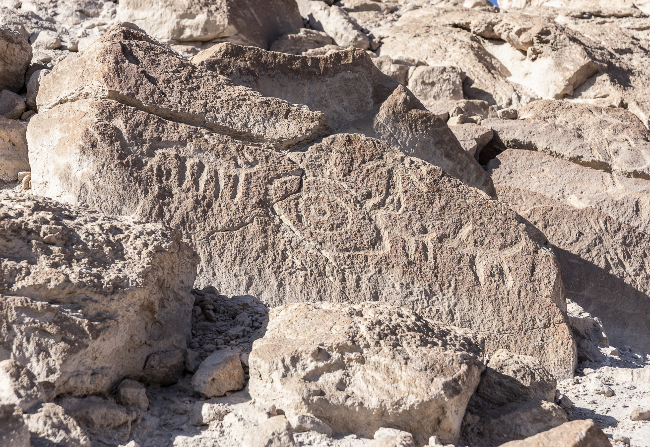 Petroglyphs near Codpa, Arica