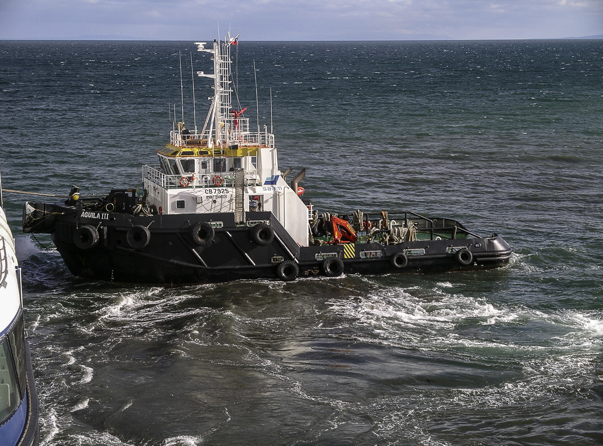 Departing Punta Arenas by Sea