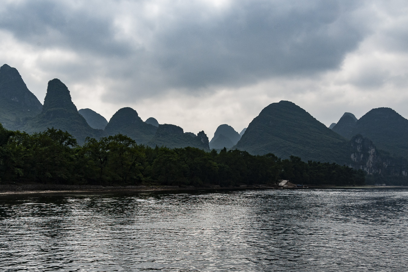 Karst Limestone Pinnacles along the Li River