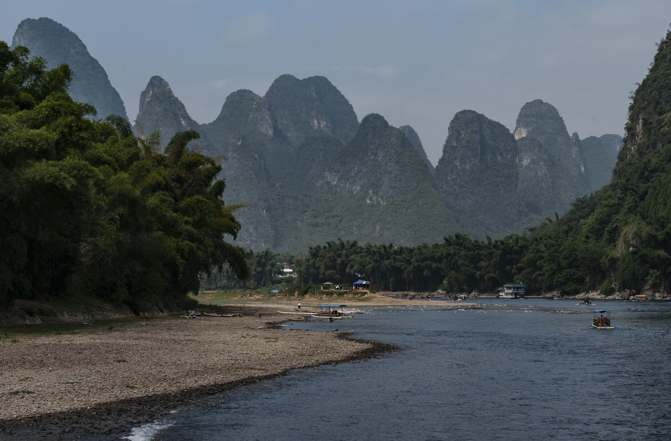 Karst Limestone Pinnacles along the Li River
