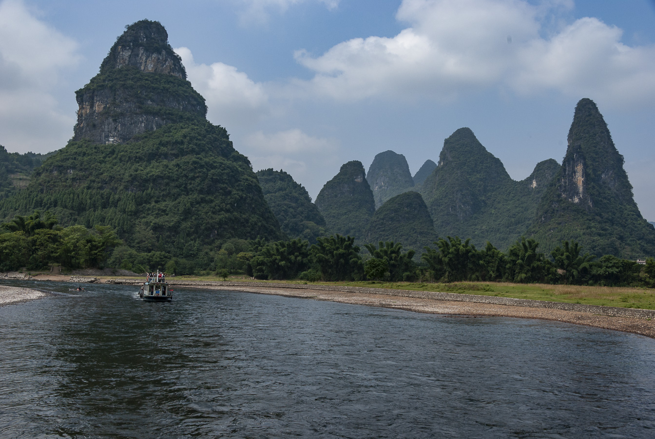 Karst Limestone Pinnacles along the Li River