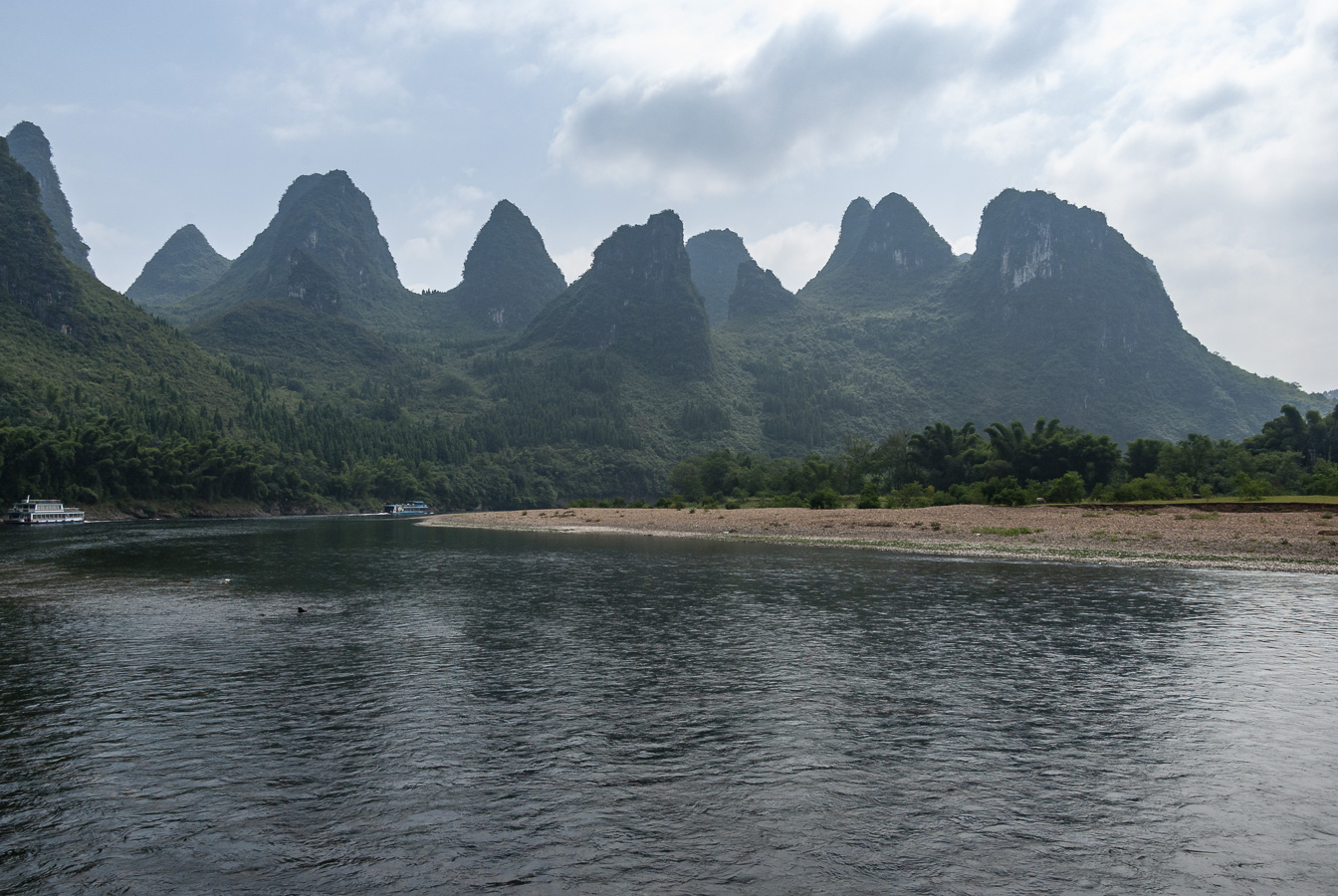 Karst Limestone Pinnacles along the Li River