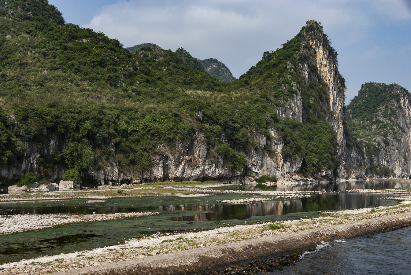 Karst Limestone Pinnacles along the Li River