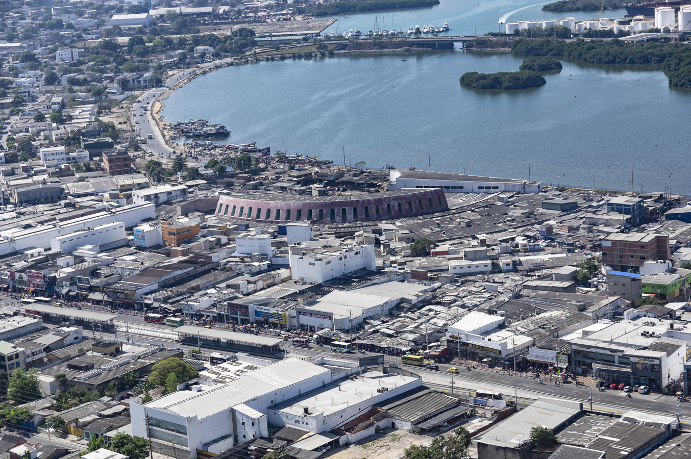 Cartagena from the Castillo de San Felipe