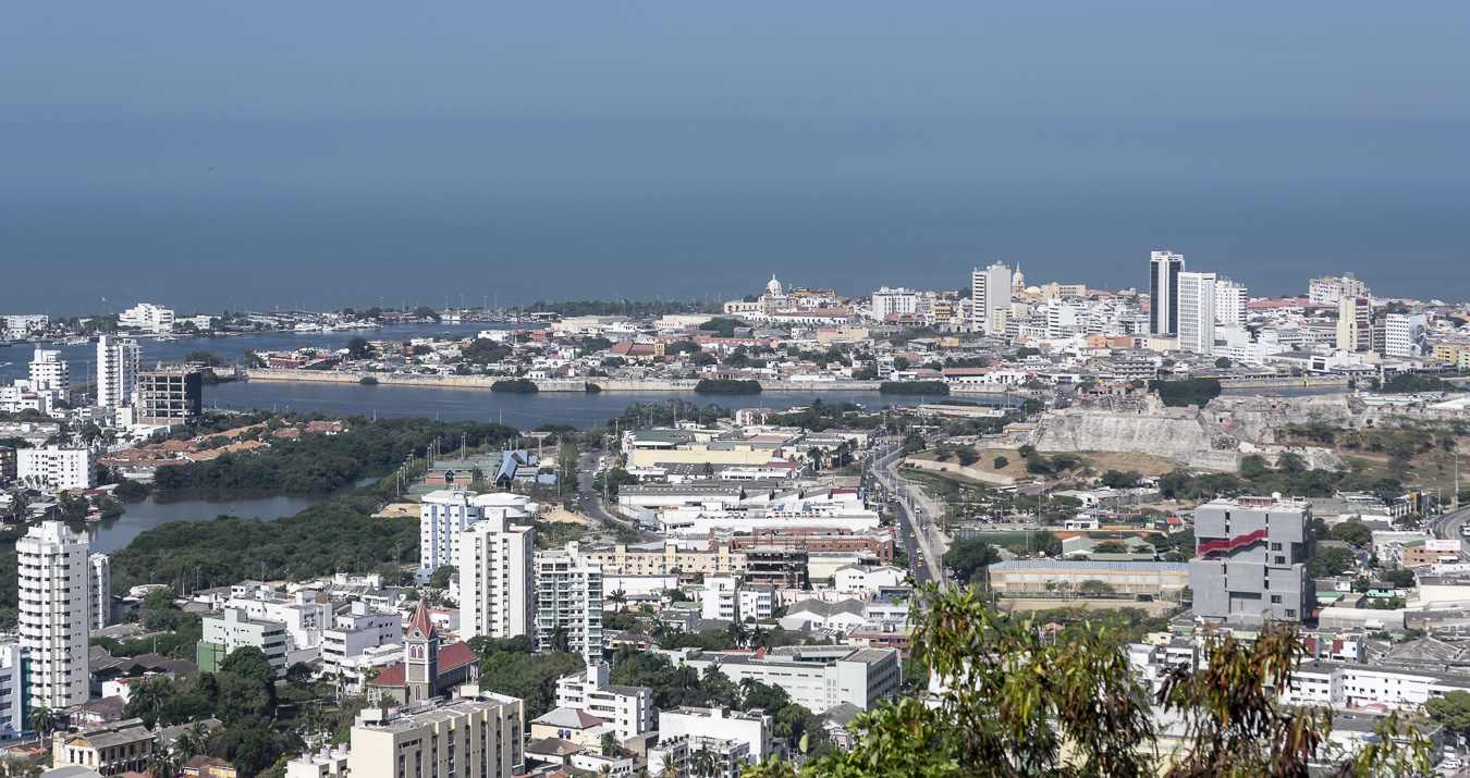 Cartagena from the Castillo de San Felipe