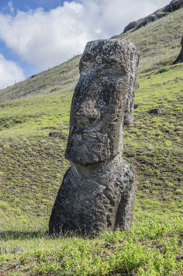 Moai - near Ahu Tangariki