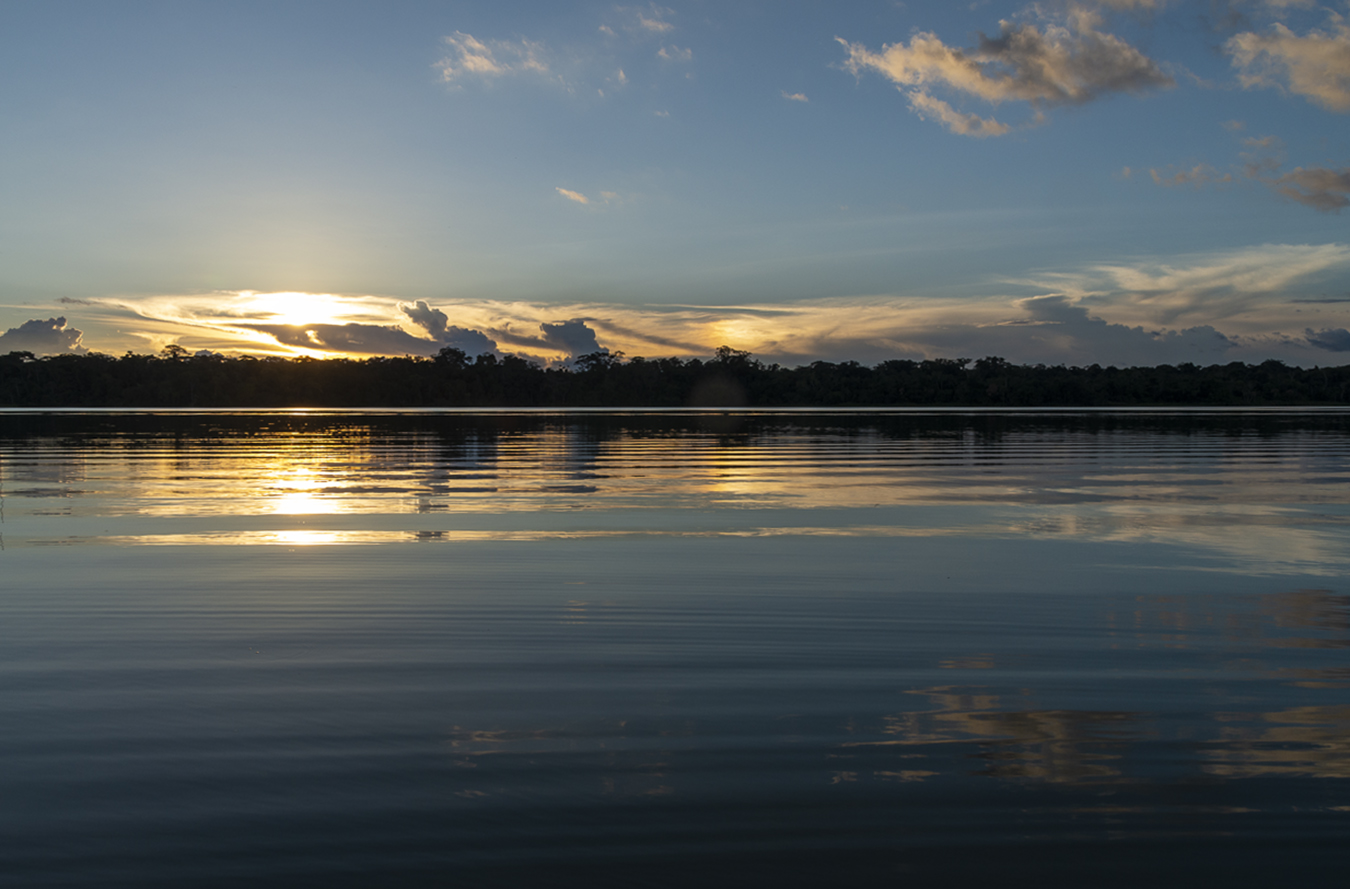 Early Evening over the Amazon