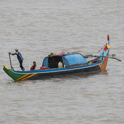 Boat on the Mekong