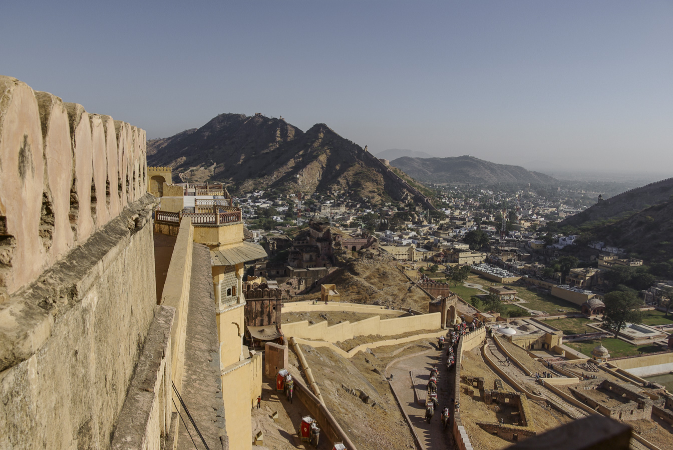Jaipur City from the Hill Fort