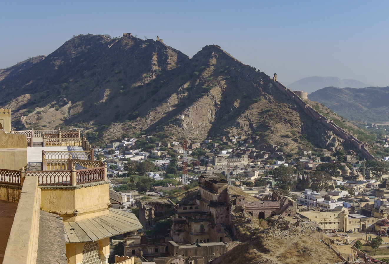 Jaipur City from the Hill Fort