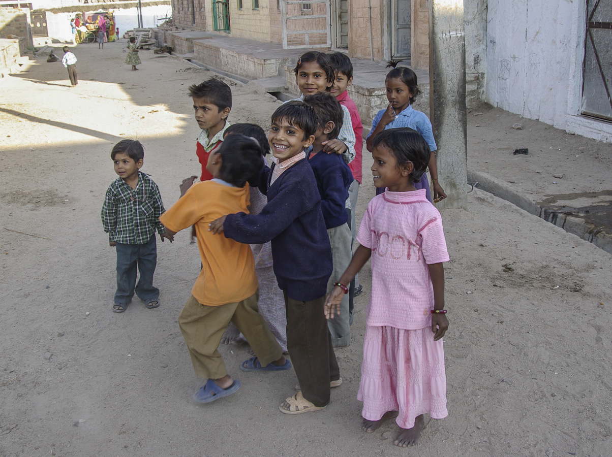 Schoolchildren - Narlai Village, Rajasthan