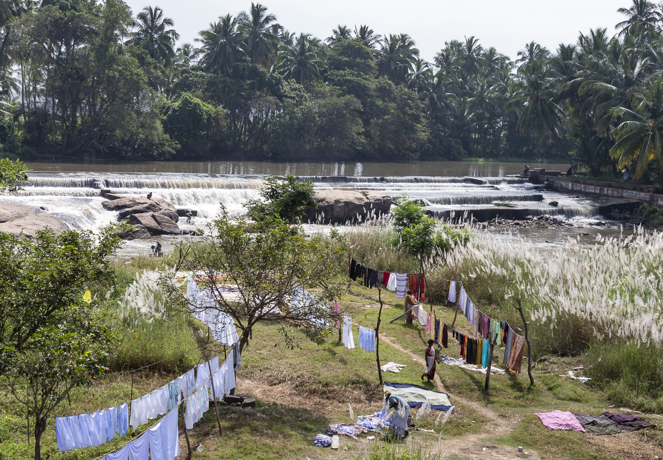 Laundry - En Route Madurai to Thekkady