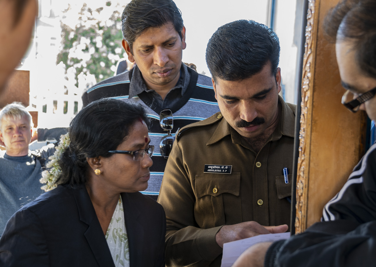 Ticket Check, Railway Station- Ooty