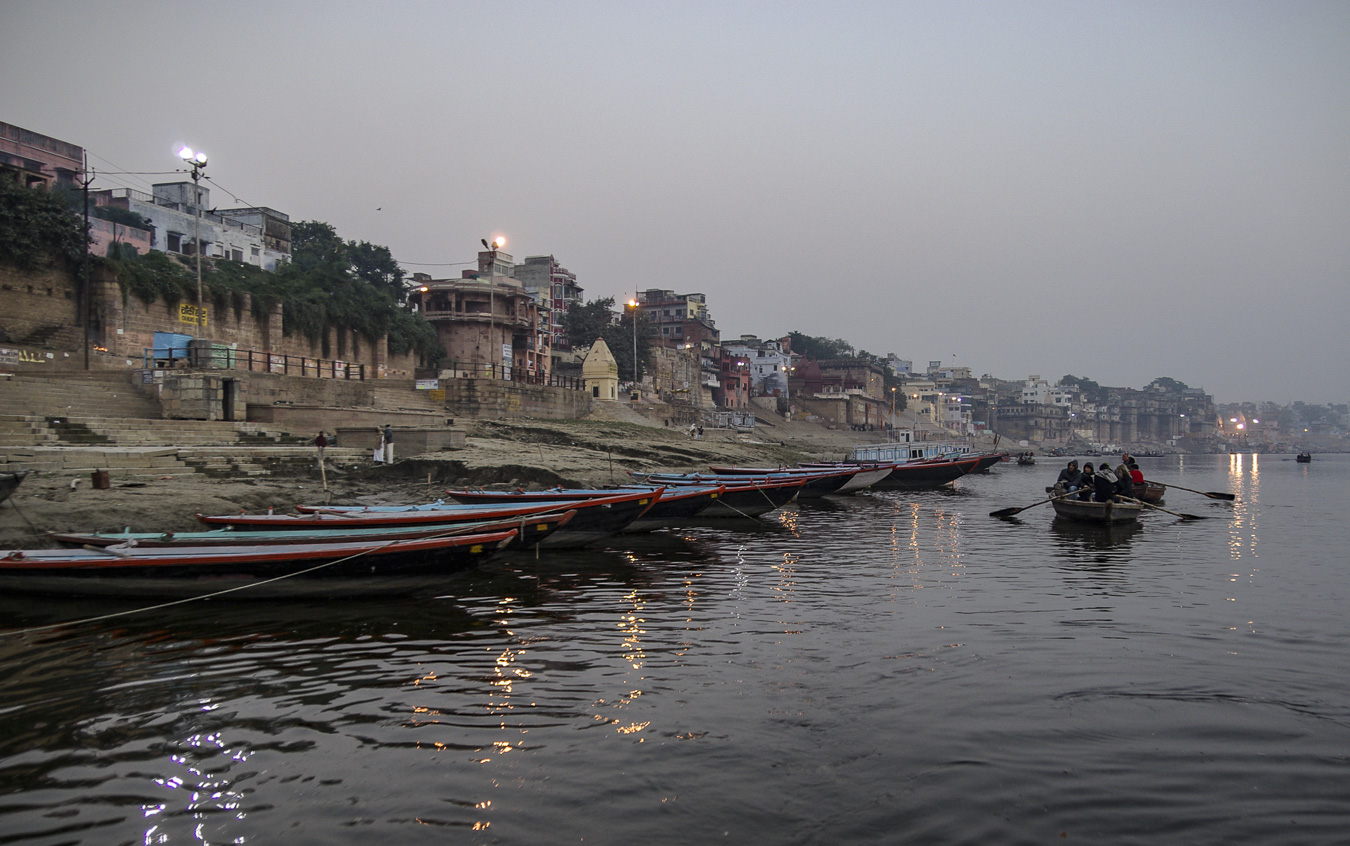 The Bank of the Ganges - Dawn, Varanasi