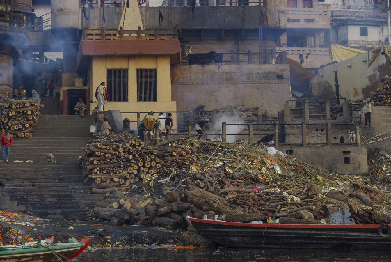 Cremation - Dawn, Varanasi