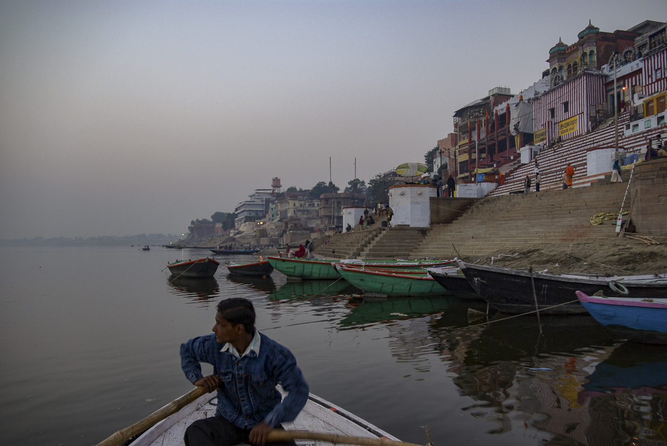 The Bank of the Ganges - Dawn, Varanasi