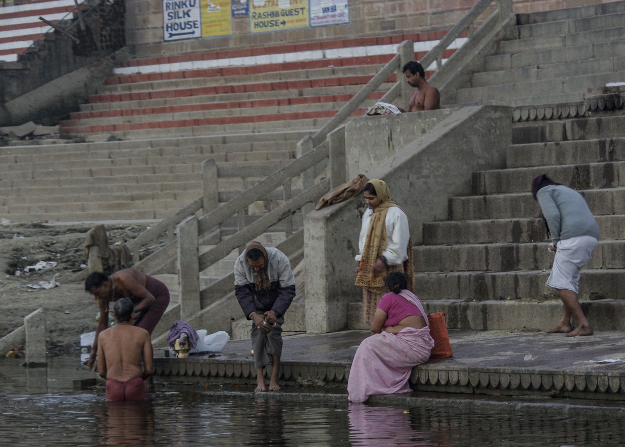The Bank of the Ganges - Dawn, Varanasi