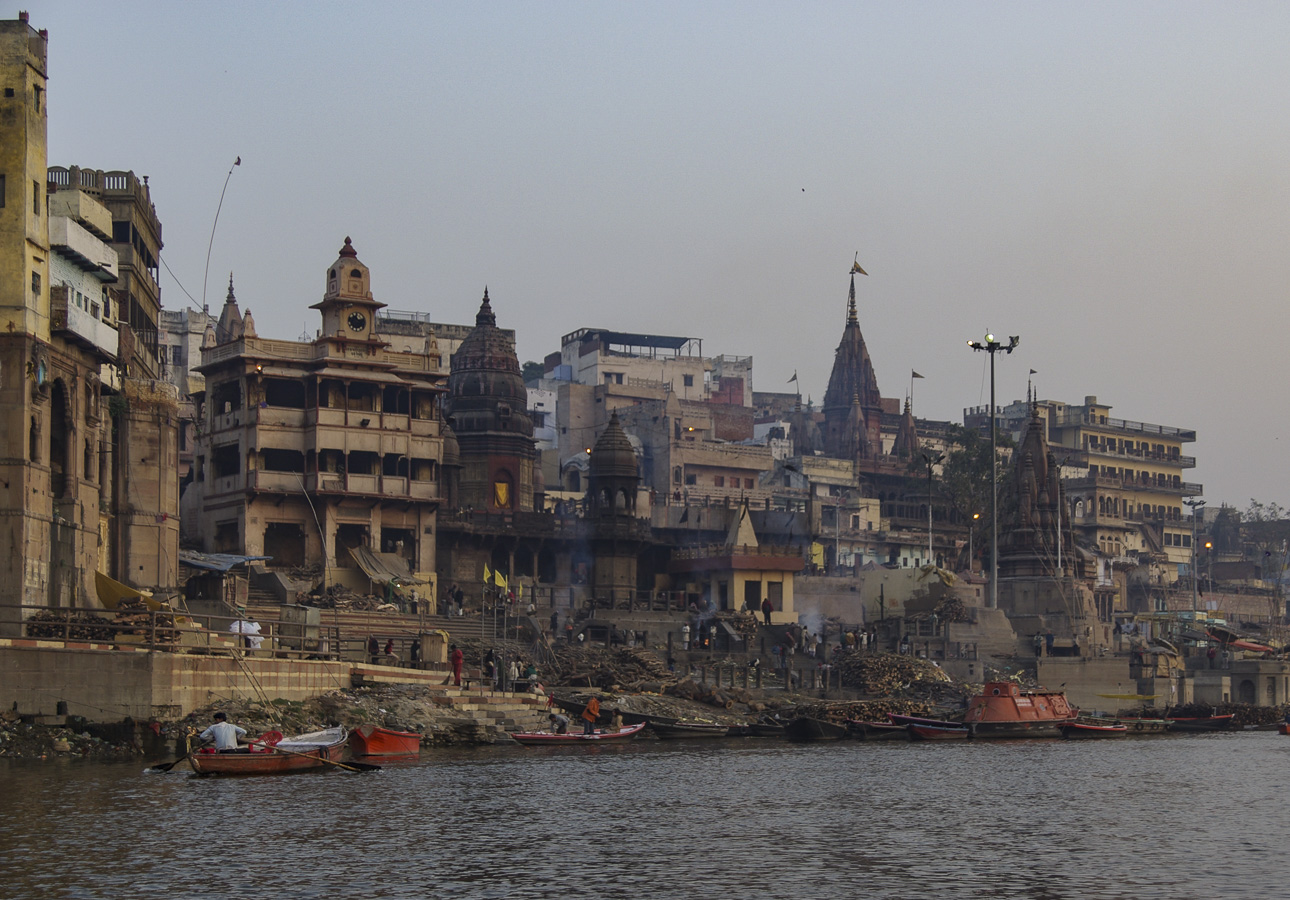 The Bank of the Ganges - Dawn, Varanasi