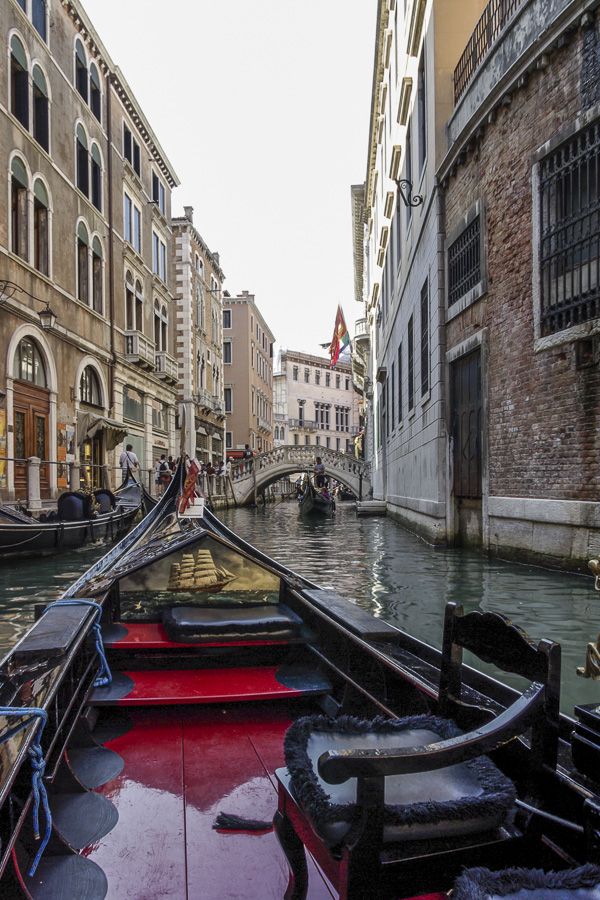 Gondola on the Rio Orseolo - Venice