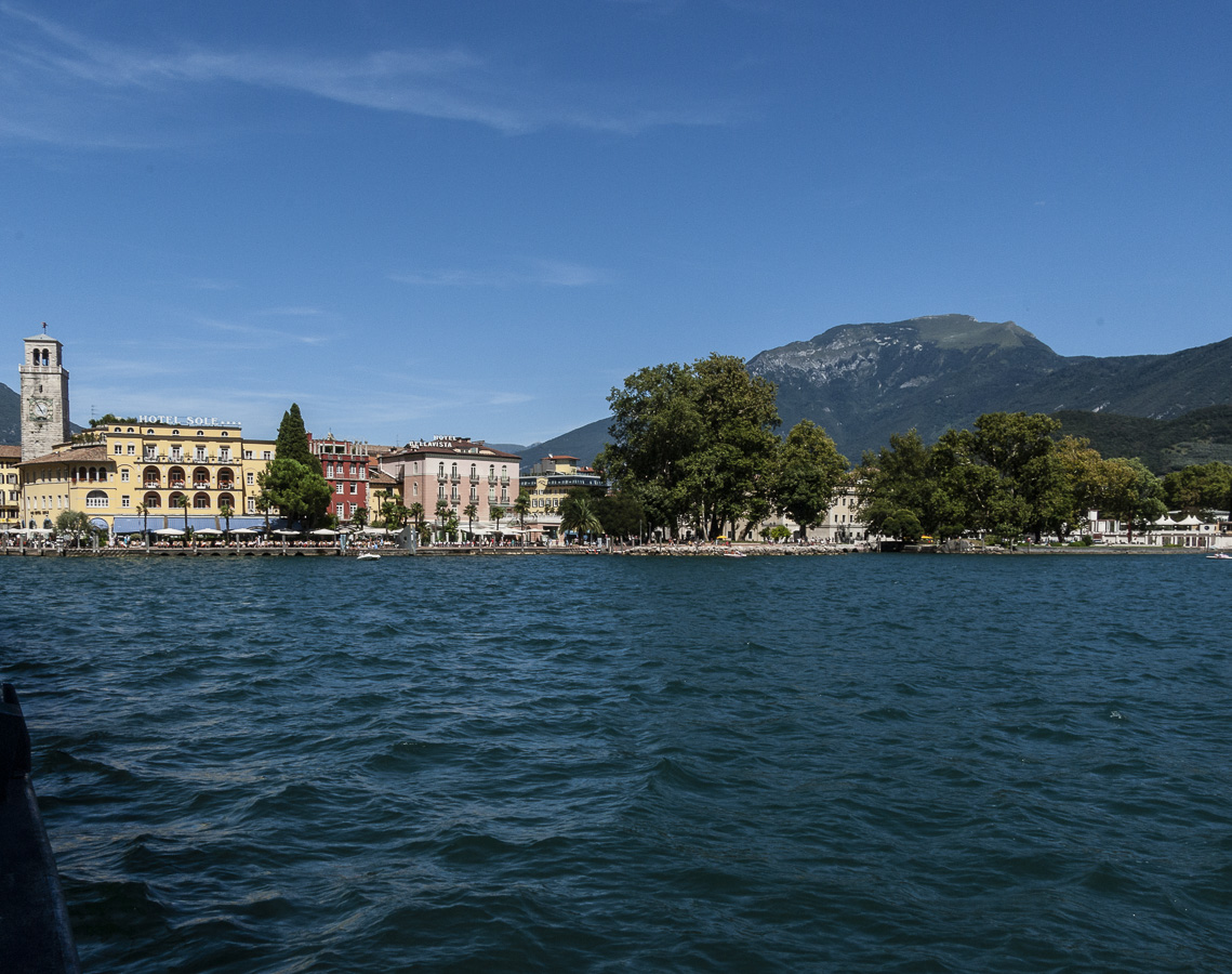 Riva del Garda from the Lake