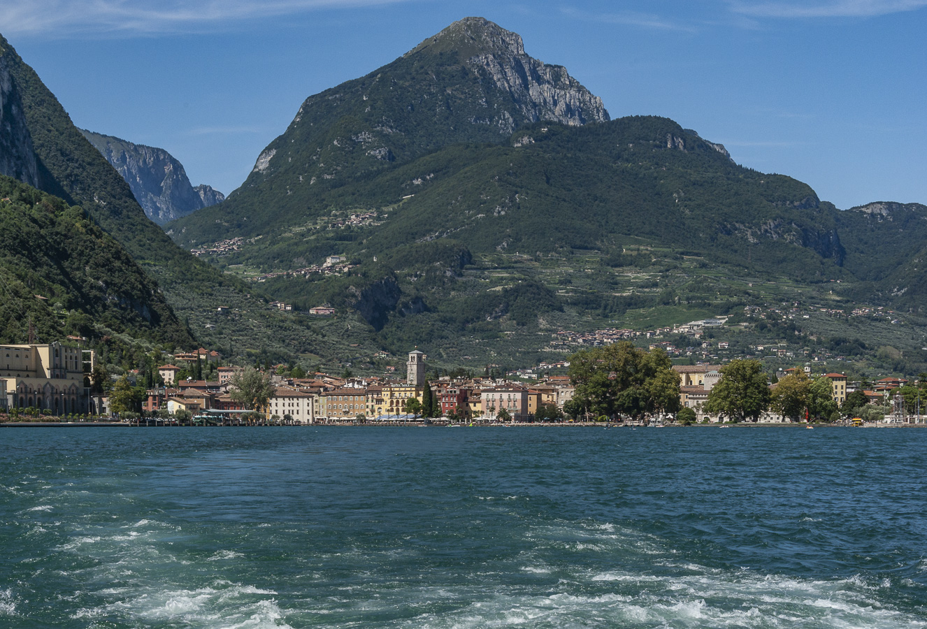 Riva del Garda from the Lake