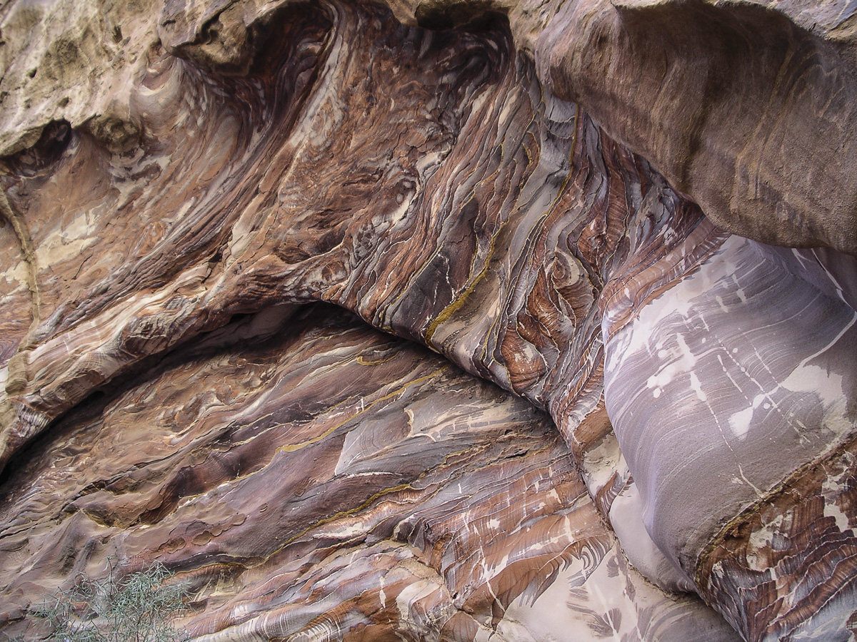 Sandstone/Quartz Rock Formation - Petra