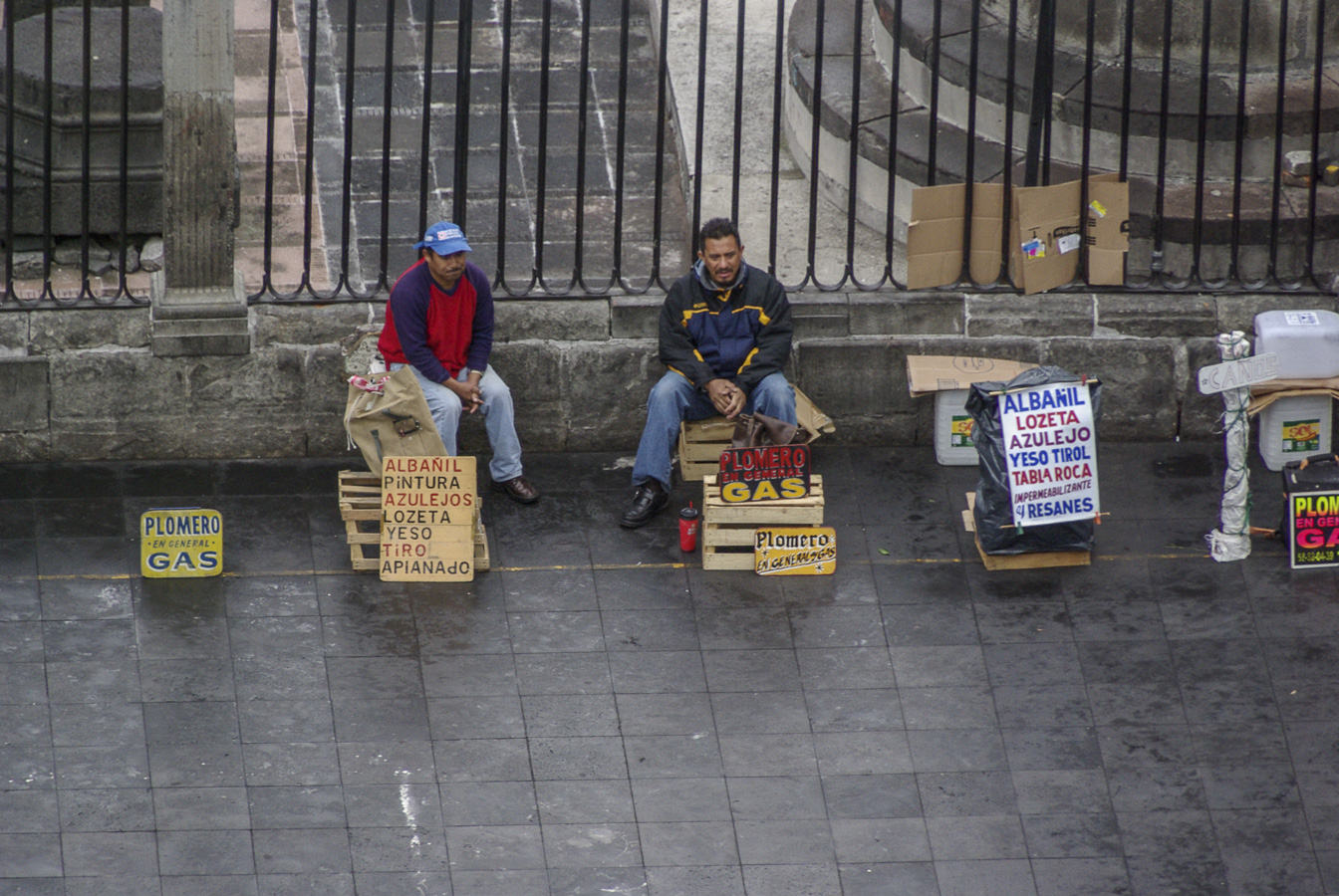 Mexico City Zócalo - Street Vendors