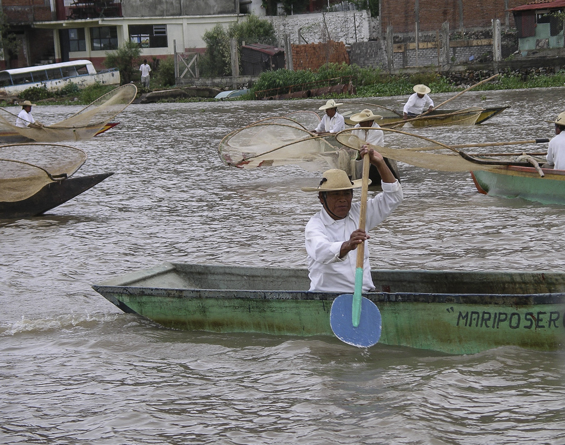 Fishermen in Patzcuaro