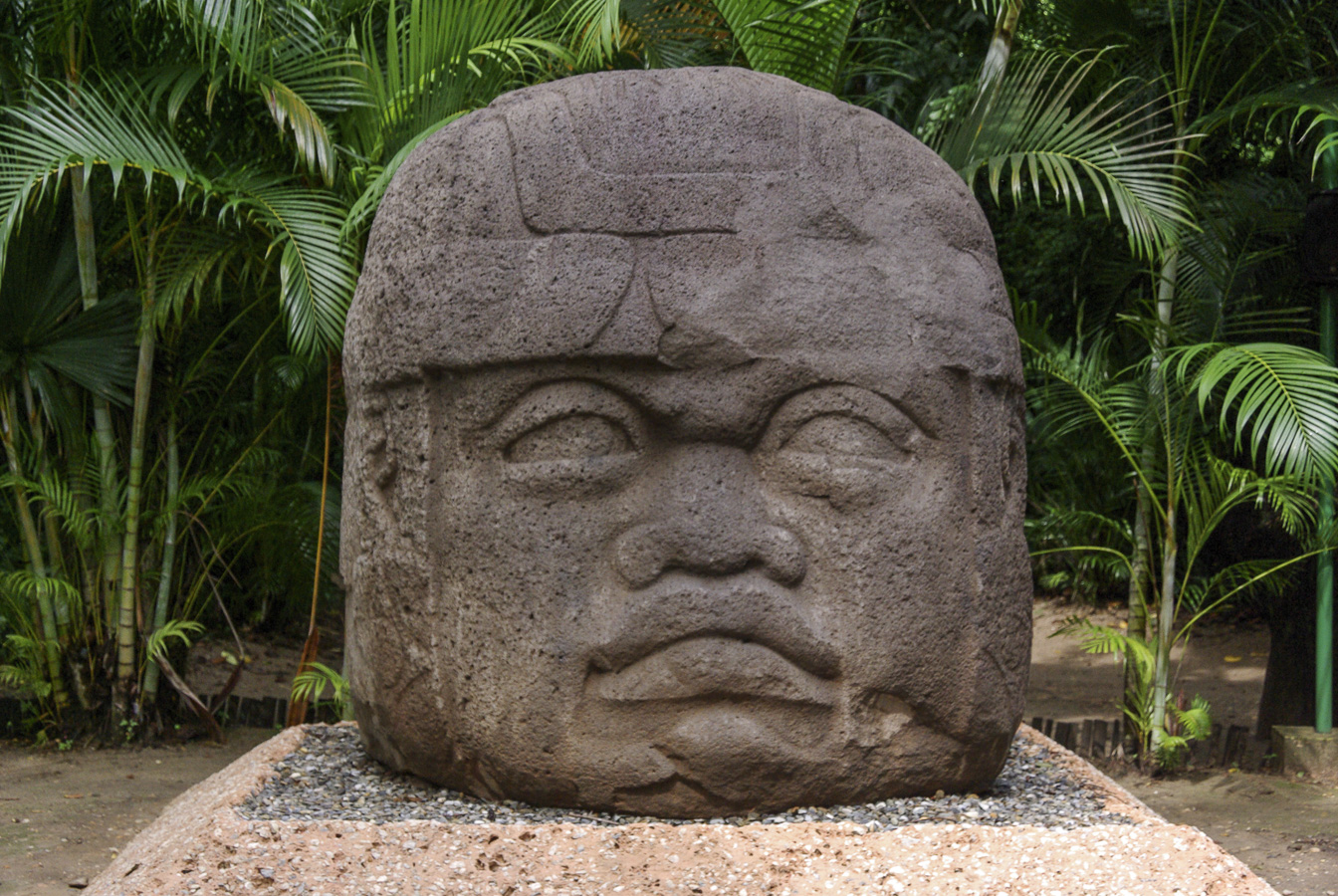 Olmec Head - La Venta