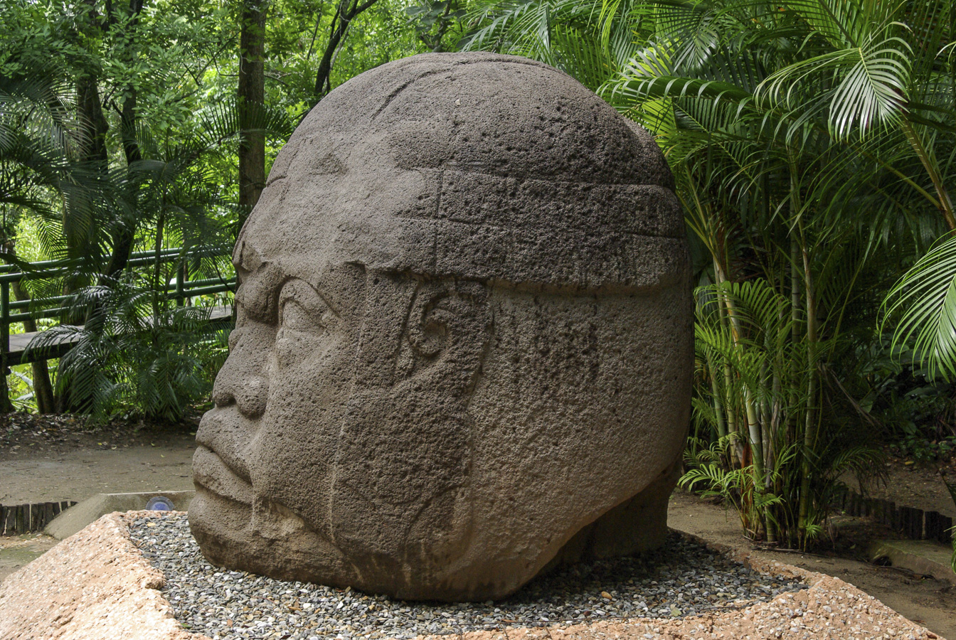 Olmec Head - La Venta