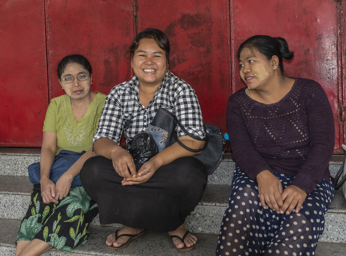 Waiting for the Post Office - Yangon