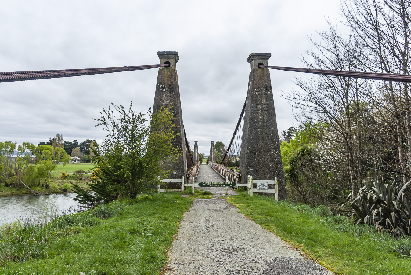 Clifden Suspension Bridge - South Island
