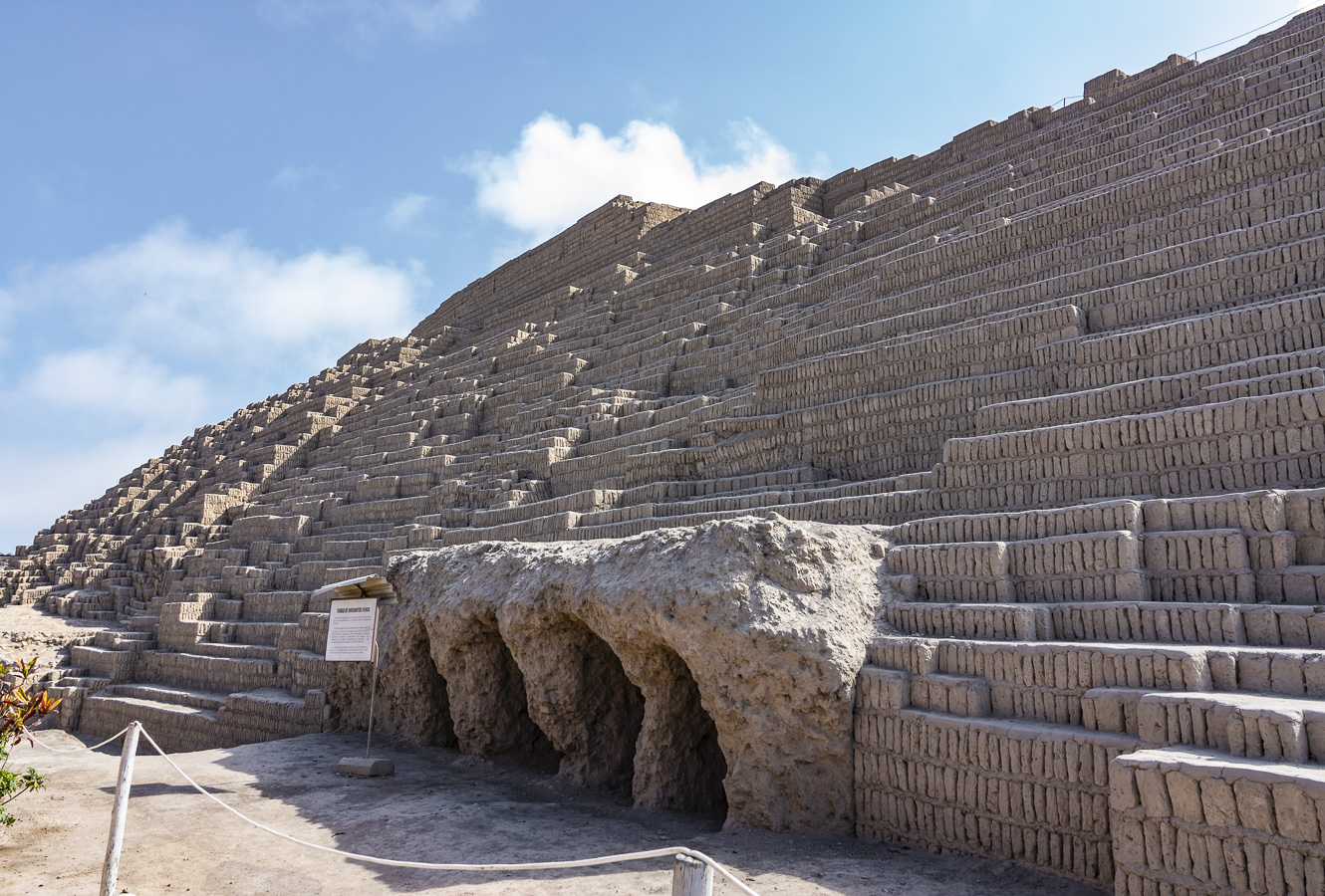 Huaca Huallamarca Adobe Pyramid