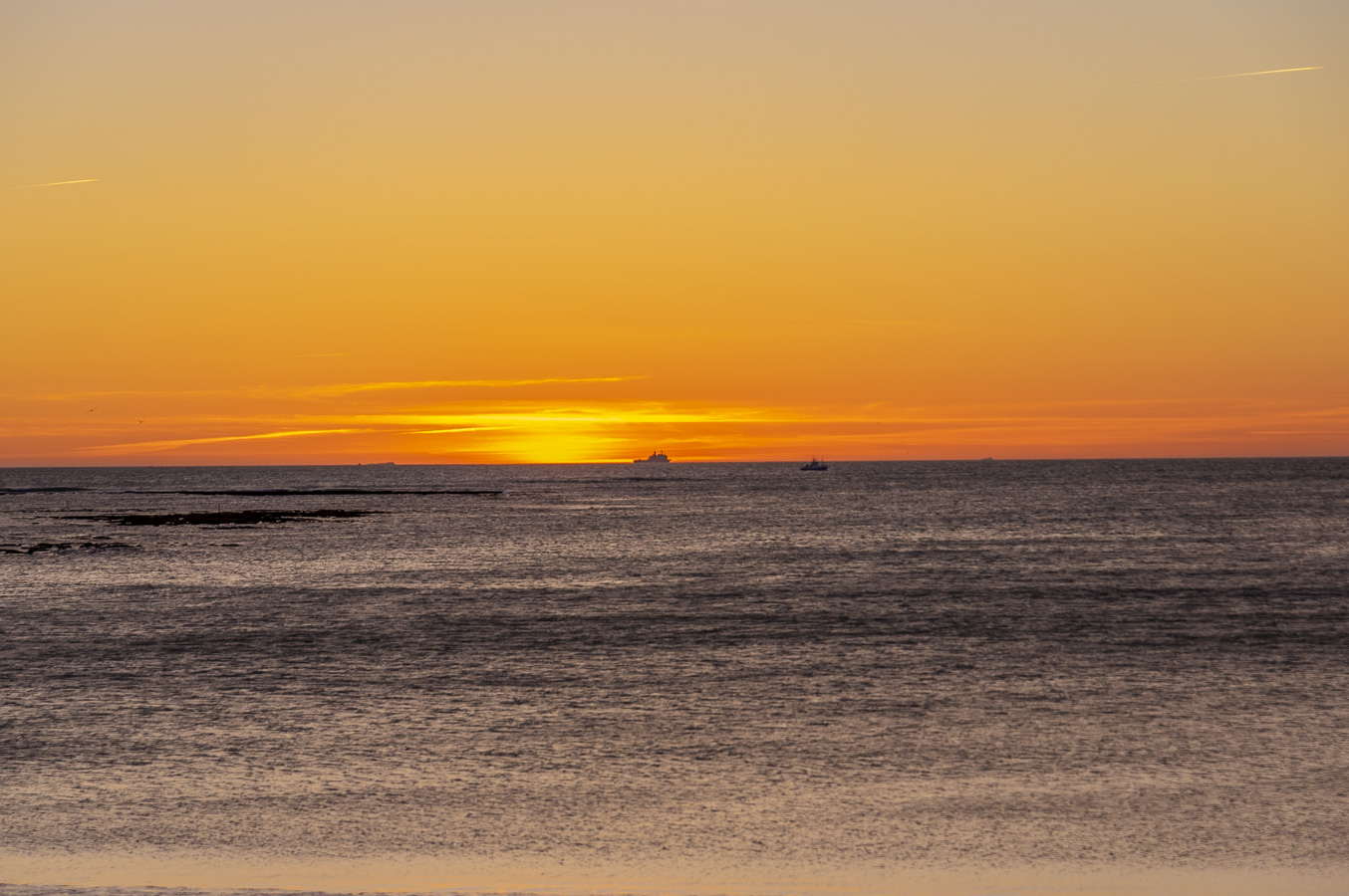 Sunset over the Atlantic