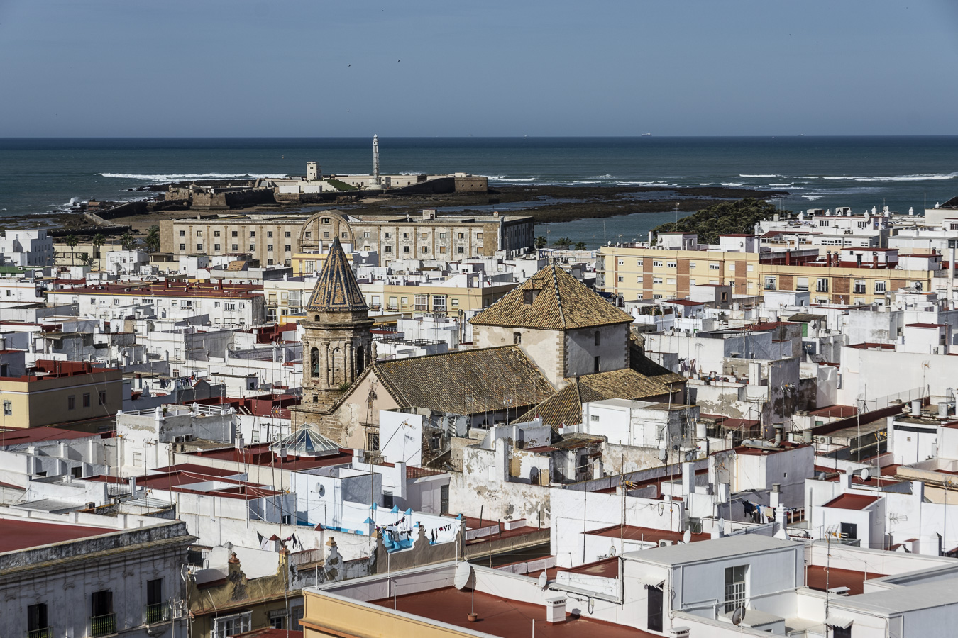 View over Cádiz from the Torre Mirador