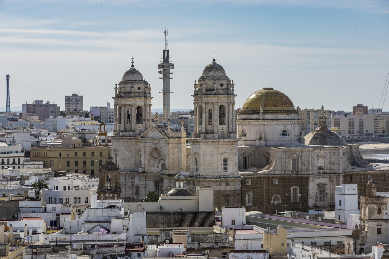 View over Cádiz from the Torre Mirador
