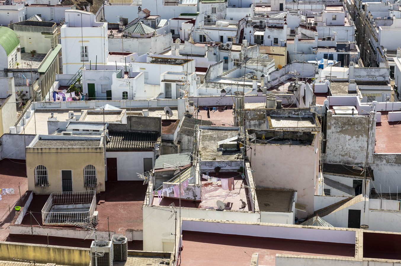 View over Cádiz from the Torre Mirador
