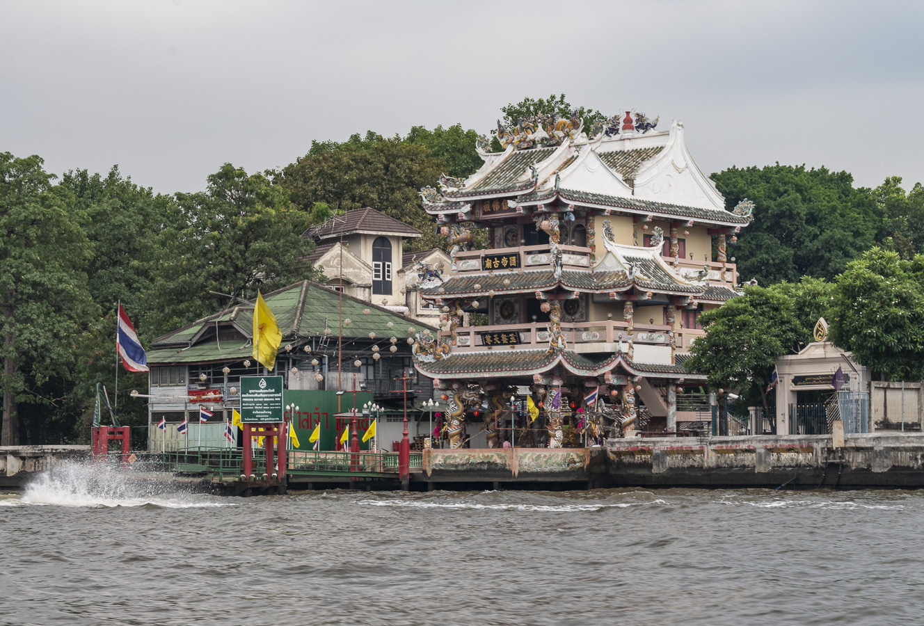 Princess Mother Memorial Park from the River