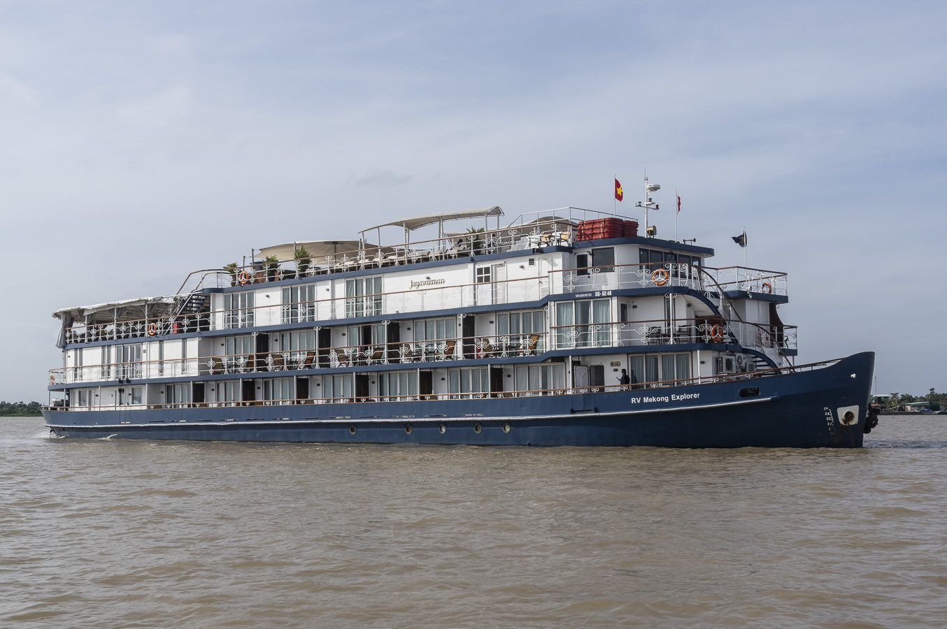 Cruise Ship on the Mekong