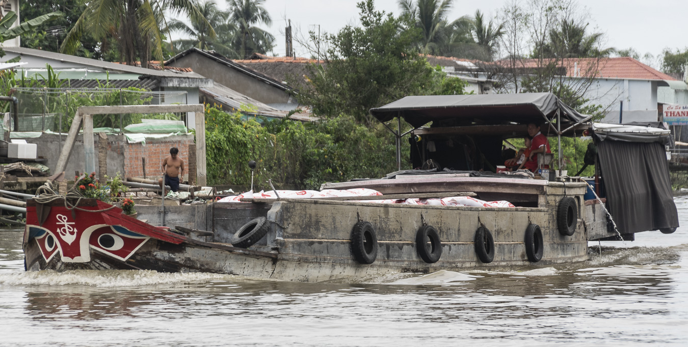 Traffic on the Mekong